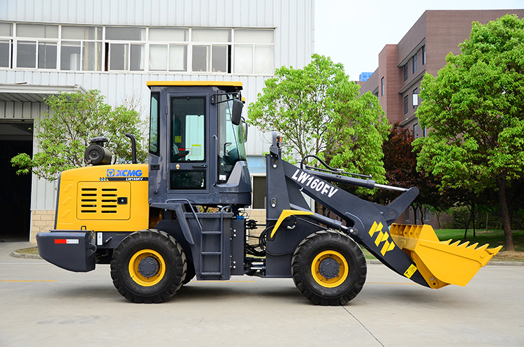 XCMG 1 ton mini Wheel loader LW160FV China Front Wheel Loader price list